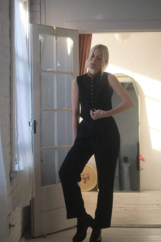 1990s Pinstripe Trouser