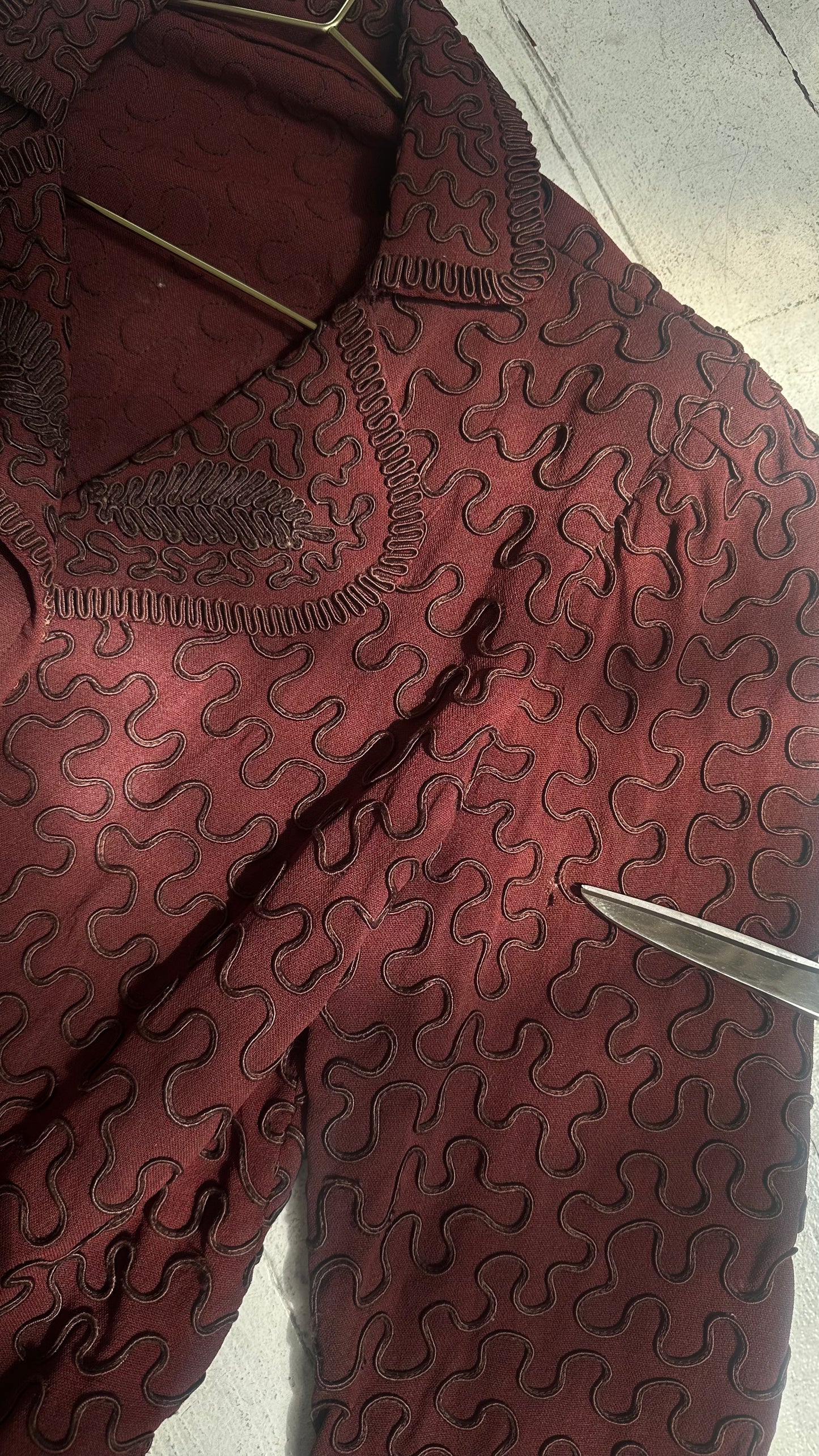 1940s Soutache Jacket