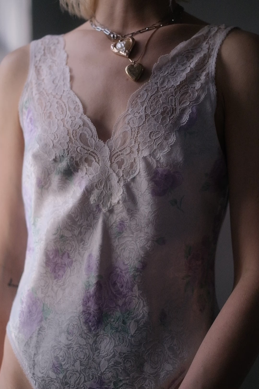 1980s Rose Lace Bodysuit – the faraway